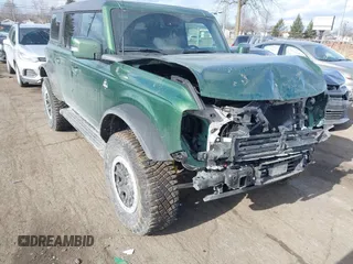 2024 Ford Bronco Outer Banks with VIN 1FMEE8BP8RLA41595, listed as a IAAI auction lot 41446308 with 8,817 mi miles. Bid and sale history available at carsss.com. Image 1.