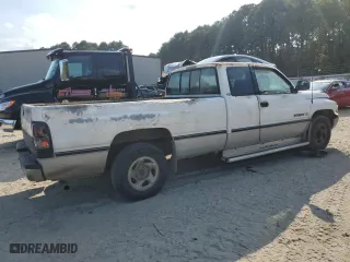1996 Dodge Ram 1500 with VIN 3B7HC13Z8TM136081, listed as a Copart auction lot 70375444 with 256,275 mi miles and Salvage Title. Bid and sale history available at carsss.com. Image 3.