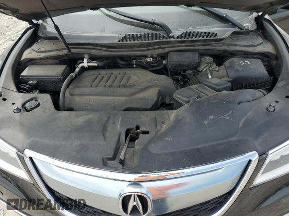 2014 Acura MDX Advance with VIN 5FRYD4H83EB037575, listed as a Copart auction lot 50621255 with 129,417 mi miles and Salvage Title. Bid and sale history available at DreamBid. Image 13.