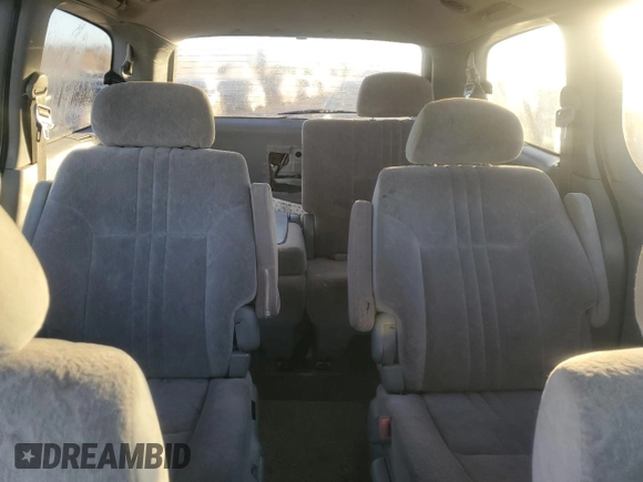 2000 Toyota Sienna LE with VIN 4T3ZF13CXYU184839, listed as a Copart auction lot 80035434 with 0 mi miles and Salvage Title. Bid and sale history available at carsss.com. Image 10.