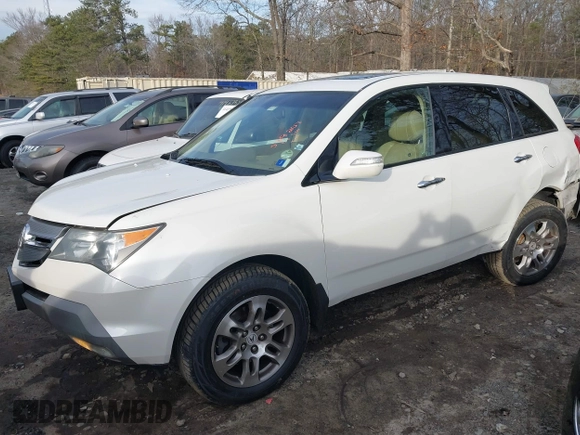 2008 Acura MDX Tech Pkg with VIN 2HNYD28348H539207, listed as a IAAI auction lot 41457150 with 244,091 mi miles. Bid and sale history available at carsss.com. Image 17.