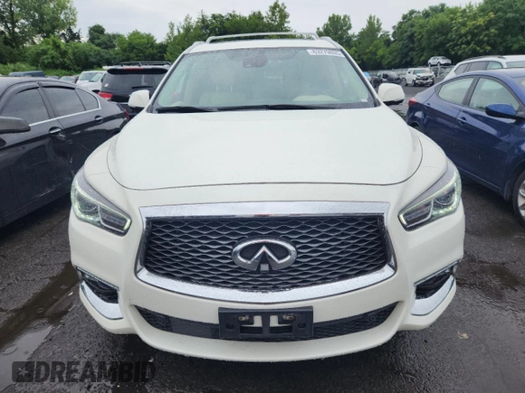 2020 Infiniti QX60 Luxe with VIN 5N1DL0MM6LC516108, listed as a Copart auction lot 63279805 with 97,965 mi miles and Salvage title. Bid and sale history available at DreamBid. Image 5.