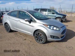 2019 Ford Fiesta SE with VIN 3FADP4BJ7KM125030, listed as a IAAI auction lot 41811238 with 52,279 mi miles. Bid and sale history available at carsss.com. Image 1.