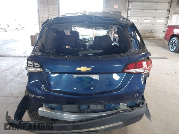 2022 Chevrolet Equinox LT with VIN 3GNAXKEV3NL290834, listed as a IAAI auction lot 41801652 with 20,703 mi miles. Bid and sale history available at carsss.com. Image 16.