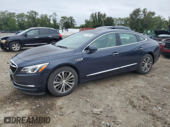 2017 Buick LaCrosse Preferred with VIN 1G4ZN5SS9HU156347, listed as a Copart auction lot 72118654 with 152,869 mi miles and Salvage Title. Bid and sale history available at carsss.com. Image 1.