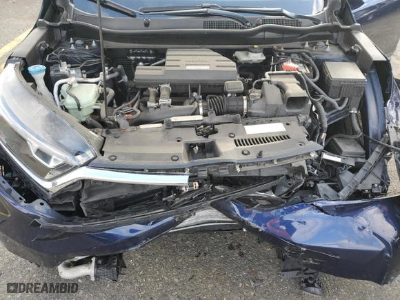 2018 Honda CR-V EX with VIN 2HKRW2H50JH603178, listed as a Copart auction lot 53345175 with 27,295 mi miles and Salvage Title. Bid and sale history available at carsss.com. Image 12.