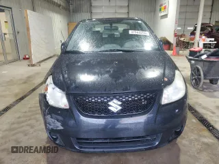2008 Suzuki SX4 Convenience Pkg with VIN JS2YC415X85111297, listed as a Copart auction lot 47944255 with 95,003 mi miles and Salvage Title. Bid and sale history available at carsss.com. Image 5.