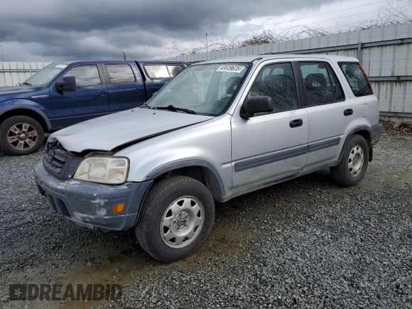 2000 Honda CR-V LX with VIN JHLRD1842YC015427, listed as a Copart auction lot 49539625 with 253,551 mi miles and Clean Title. Bid and sale history available at carsss.com. Image 1.