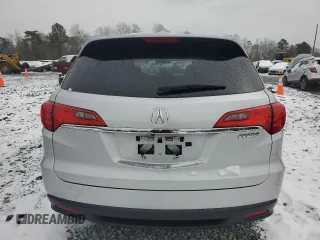 2015 Acura RDX Tech Pkg with VIN 5J8TB3H5XFL016725, listed as a Copart auction lot 45729185 with 189,419 mi miles and Salvage Title. Bid and sale history available at carsss.com. Image 6.
