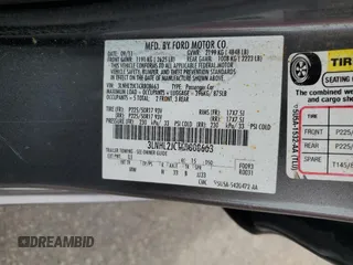 2012 Lincoln MKZ with VIN 3LNHL2JC1CR808663, listed as a Copart auction lot 61001675 with 153,627 mi miles and Salvage title. Bid and sale history available at DreamBid. Image 12.