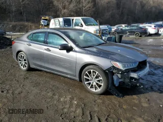 2019 Acura TLX with VIN 19UUB2F37KA004747, listed as a Copart auction lot 45744185 with 91,274 mi miles and Salvage Title. Bid and sale history available at carsss.com. Image 4.