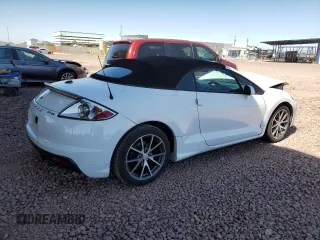 2012 Mitsubishi Eclipse GT with VIN 4A37L3ET5CE002857, listed as a Copart auction lot 48827535 with 97,772 mi miles and Salvage Title. Bid and sale history available at carsss.com. Image 3.