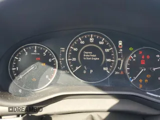 2021 Mazda 3 2.0 with VIN JM1BPAA73M1328390, listed as a Copart auction lot 44385695 with 58,467 mi miles and Salvage Title. Bid and sale history available at DreamBid. Image 9.