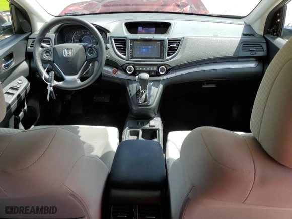 2015 Honda CR-V EX with VIN 2HKRM3H53FH536577, listed as a Copart auction lot 51825685 with 53,766 mi miles and Salvage Title. Bid and sale history available at carsss.com. Image 8.