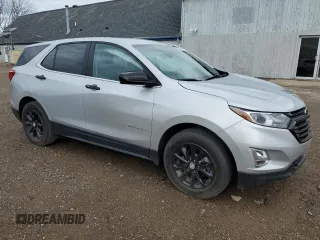 2021 Chevrolet Equinox LT with VIN 3GNAXKEV3ML395615, listed as a Copart auction lot 53641215 with 37,167 mi miles and Salvage title. Bid and sale history available at DreamBid. Image 4.