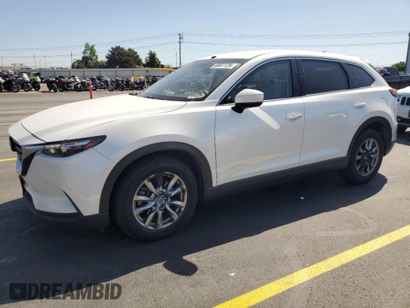 2016 Mazda CX-9 Touring with VIN JM3TCBCY6G0102759, listed as a Copart auction lot 58641125 with 98,728 mi miles and Clean title. Bid and sale history available at DreamBid. Image 1.