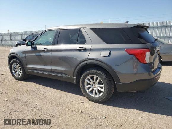 2021 Ford Explorer with VIN 1FMSK8BH9MGA15836, listed as a Copart auction lot 89167255 with 112,345 mi miles and Salvage title. Bid and sale history available at DreamBid. Image 2.