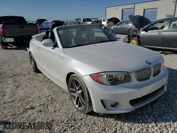 2013 BMW 1 Series 128i with VIN WBAUL7C53DVU09950, listed as a Copart auction lot 77703764 with 94,378 mi miles and Salvage title. Bid and sale history available at DreamBid. Image 11.