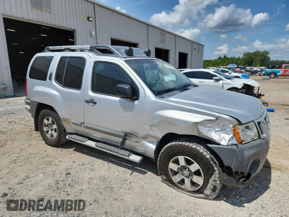 2010 Nissan Xterra S with VIN 5N1AN0NWXAC512573, listed as a Copart auction lot 60401525 with 109,358 mi miles and Salvage title. Bid and sale history available at DreamBid. Image 4.