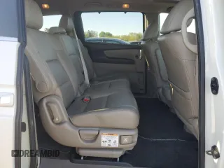 2014 Honda Odyssey EX-L with VIN 5FNRL5H61EB005740, listed as a Copart auction lot 54663595 with 118,971 mi miles and Salvage Title. Bid and sale history available at DreamBid. Image 11.