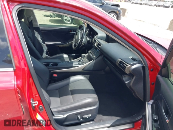 2015 Lexus IS 250 with VIN JTHBF1D2XF5077235, listed as a IAAI auction lot 42562762 with 104,674 mi miles and . Bid and sale history available at DreamBid. Image 5.