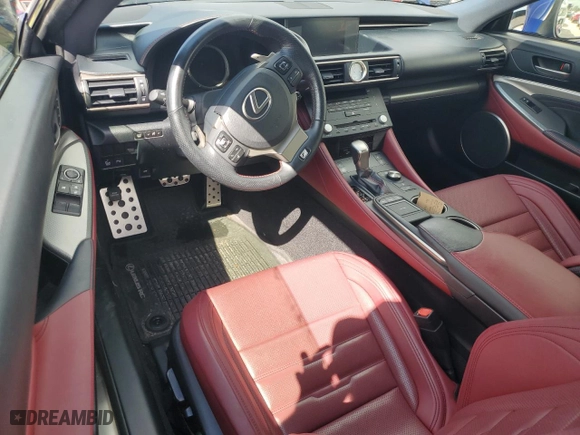 2015 Lexus RC 350 with VIN JTHHE5BC7F5005473, listed as a Copart auction lot 73991844 with 0 mi miles and Non Repairable. Bid and sale history available at carsss.com. Image 8.