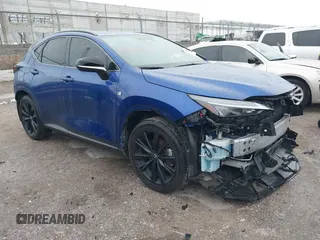 2024 Lexus NX 350 F Sport с VIN 2T2KGCEZXRC038413, выставлен на аукционе IAAI как лот 42408034 с пробегом 31 912 миль миль и . История ставок и продаж доступна на DreamBid. Изображение 1.