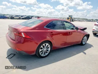2014 Lexus IS 250 with VIN JTHBF1D28E5021485, listed as a Copart auction lot 61985045 with 117,815 mi miles and Salvage title. Bid and sale history available at DreamBid. Image 3.