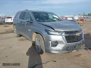 2023 Chevrolet Traverse High Country with VIN 1GNEVNKW3PJ200209, listed as a IAAI auction lot 41856617 with 54,611 mi miles. Bid and sale history available at carsss.com. Image 1.