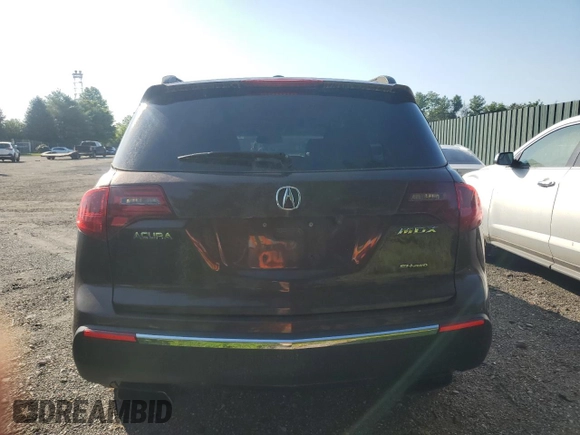 2011 Acura MDX Advance with VIN 2HNYD2H79BH000236, listed as a Copart auction lot 61029635 with 338,614 mi miles and Clean title. Bid and sale history available at DreamBid. Image 6.
