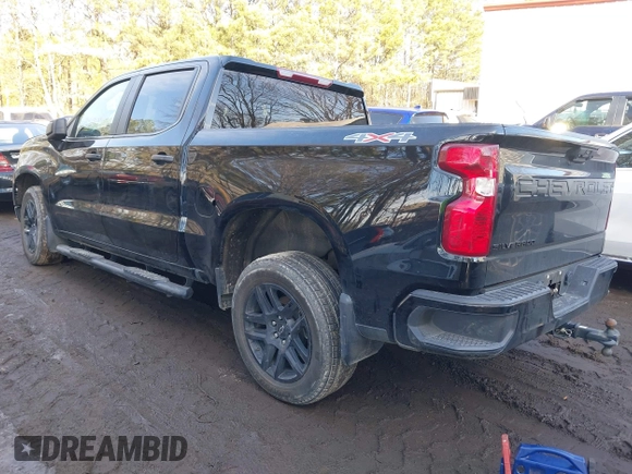 2023 Chevrolet Silverado 1500 Custom with VIN 1GCPDBEK9PZ121611, listed as a IAAI auction lot 41637783 with 56,456 mi miles and . Bid and sale history available at DreamBid. Image 3.
