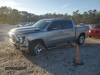 2019 Ram 1500 Big Horn z VIN 1C6RREFT3KN685393, wystawiony jako Copart lot #46754765 z przebiegiem 156 347 mil mil oraz Czysty tytuł • Clean title. Historia ofert i sprzedaży dostępna na DreamBid. Obrazek 1.