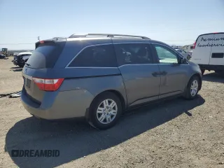 2012 Honda Odyssey LX with VIN 5FNRL5H28CB019953, listed as a Copart auction lot 54586855 with 151,460 mi miles and Salvage Title. Bid and sale history available at carsss.com. Image 3.