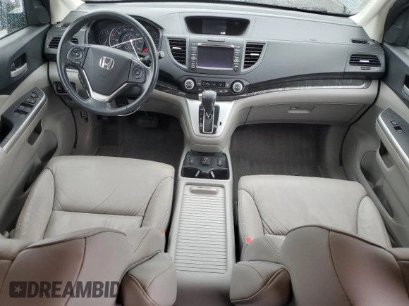 2013 Honda CR-V EX-L z VIN 2HKRM4H77DH617781, wystawiony jako Copart lot #57979735 z przebiegiem 54 382 mil mil oraz Szkoda całkowita • Salvage title. Historia ofert i sprzedaży dostępna na DreamBid. Obrazek 8.
