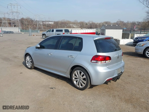 2013 Volkswagen Golf TDI w/Sunroof & Nav with VIN WVWNM7AJ1DW031965, listed as a IAAI auction lot 41805349 with 184,738 mi miles. Bid and sale history available at carsss.com. Image 3.