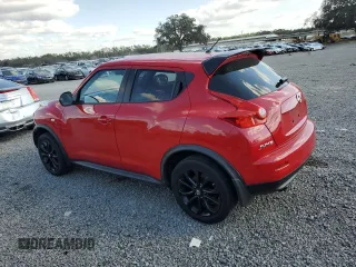2014 Nissan Juke SV with VIN JN8AF5MV5ET481752, listed as a Copart auction lot 44205875 with 99,257 mi miles and Salvage title. Bid and sale history available at DreamBid. Image 2.