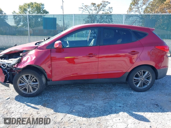 2015 Hyundai Tucson GLS with VIN KM8JT3AF9FU111854, listed as a IAAI auction lot 40669653 with 131,129 mi miles and . Bid and sale history available at DreamBid. Image 14.