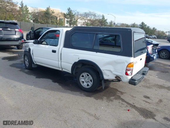 2002 Toyota Tacoma with VIN 5TENL42N62Z110440, listed as a IAAI auction lot 41719801 with 208,136 mi miles. Bid and sale history available at carsss.com. Image 3.