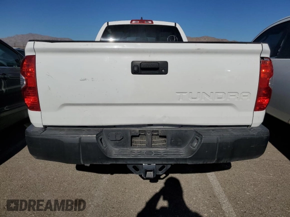2020 Toyota Tundra 2WD SR with VIN 5TFTY5F10LX011191, listed as a Copart auction lot 77595574 with 83,892 mi miles and Salvage Title. Bid and sale history available at carsss.com. Image 6.