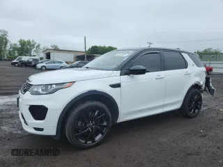 2018 Land Rover Discovery Sport HSE z VIN SALCR2SX9JH741185, wystawiony jako Copart lot #60220555 z przebiegiem 76 197 mil mil oraz Szkoda całkowita • Salvage title. Historia ofert i sprzedaży dostępna na DreamBid. Obrazek 1.