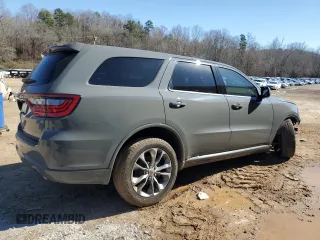 2020 Dodge Durango GT with VIN 1C4RDHDG7LC394584, listed as a Copart auction lot 46718595 with 101,366 mi miles and Salvage title. Bid and sale history available at DreamBid. Image 3.