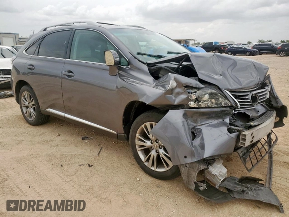 2013 Lexus RX 350 with VIN 2T2ZK1BAXDC113944, listed as a Copart auction lot 63321955 with 131,967 mi miles and Salvage title. Bid and sale history available at DreamBid. Image 4.