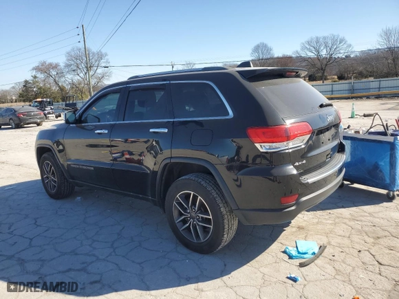2019 Jeep Grand Cherokee Limited with VIN 1C4RJFBG1KC795742, listed as a Copart auction lot 45999665 with 97,600 mi miles and Salvage Title. Bid and sale history available at carsss.com. Image 2.