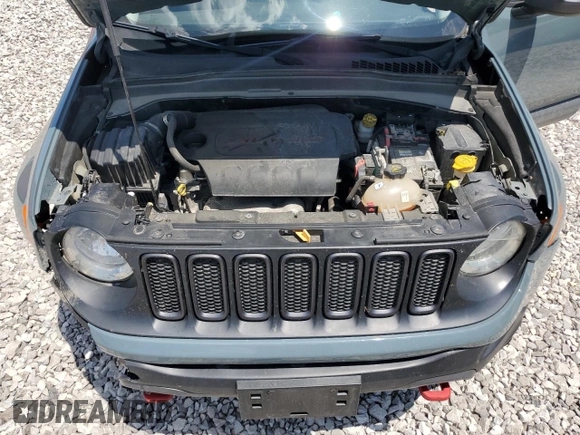 2016 Jeep Renegade Trailhawk with VIN ZACCJBCT7GPD39077, listed as a Copart auction lot 61267375 with 175,784 mi miles and Salvage title. Bid and sale history available at DreamBid. Image 11.