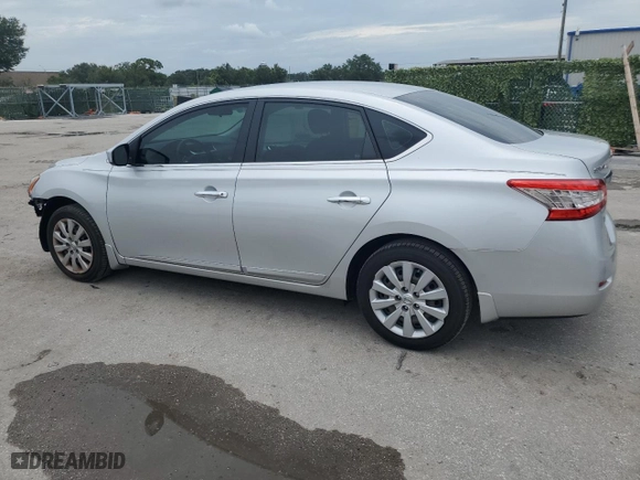 2014 Nissan Sentra S with VIN 3N1AB7AP3EL696658, listed as a Copart auction lot 88230995 with 44,255 mi miles and Non Repairable. Bid and sale history available at carsss.com. Image 2.