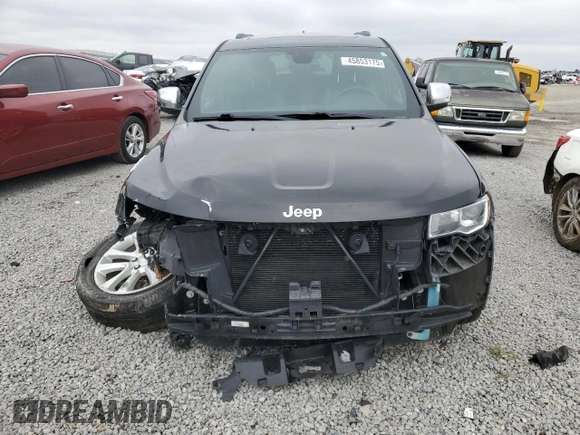2017 Jeep Grand Cherokee Limited 75th Anniversary with VIN 1C4RJFBG1HC683371, listed as a Copart auction lot 45853175 with 142,277 mi miles and Salvage title. Bid and sale history available at DreamBid. Image 5.