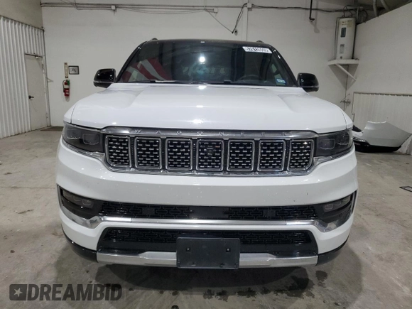 2024 Jeep Grand Wagoneer с VIN 1C4SJSEP8RS107368, выставлен на аукционе Copart как лот 57612655 с пробегом 32 913 миль миль и Чистый • Clean title. История ставок и продаж доступна на DreamBid. Изображение 5.