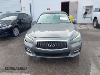 2014 Infiniti Q50 Sport with VIN JN1BV7AR5EM700230, listed as a IAAI auction lot 42445133 with 195,055 mi miles and . Bid and sale history available at DreamBid. Image 12.