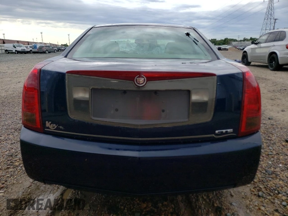 2003 Cadillac CTS with VIN 1G6DM57N530136541, listed as a Copart auction lot 59590594 with 92,218 mi miles and Non Repairable. Bid and sale history available at carsss.com. Image 6.