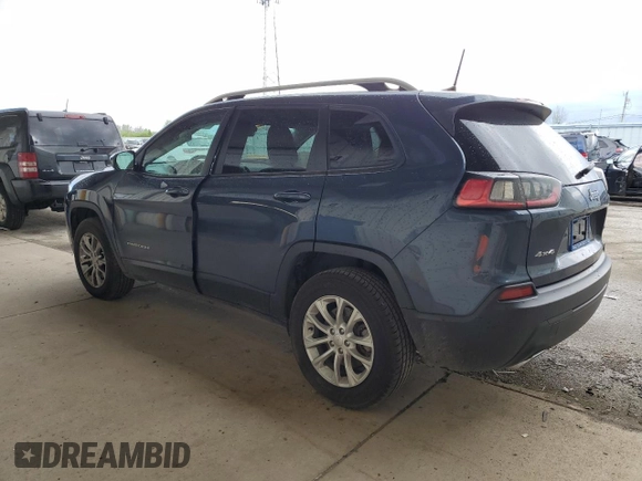 2020 Jeep Cherokee Latitude with VIN 1C4PJMCX4LD548236, listed as a Copart auction lot 51215994 with 65,381 mi miles and Salvage Title. Bid and sale history available at carsss.com. Image 2.